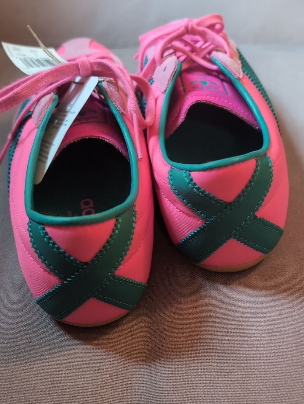 Adidas Tokyo W Pink & Teal Women's Sneakers New W Tags Size 8.5 - Picture 4 of 6